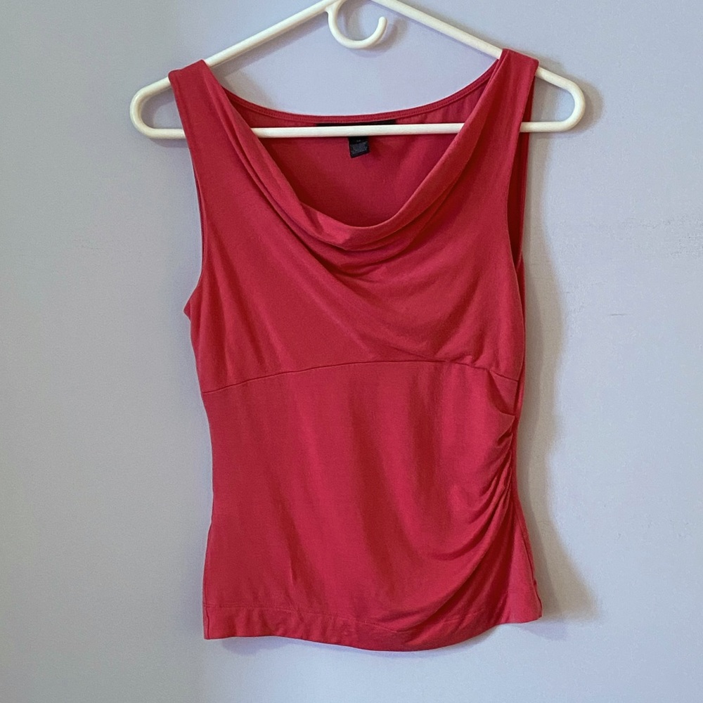 Express Cowl Neck Sleeveless Top